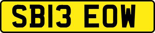SB13EOW
