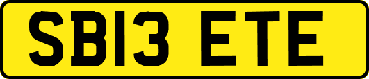 SB13ETE