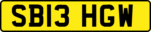 SB13HGW
