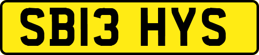 SB13HYS