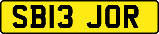 SB13JOR