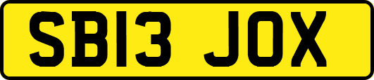 SB13JOX