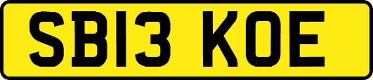 SB13KOE