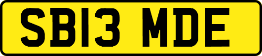SB13MDE