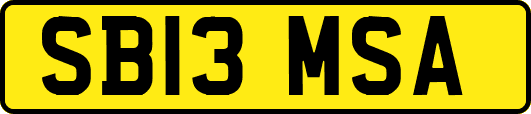 SB13MSA