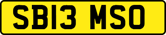 SB13MSO