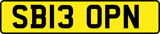 SB13OPN