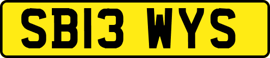 SB13WYS