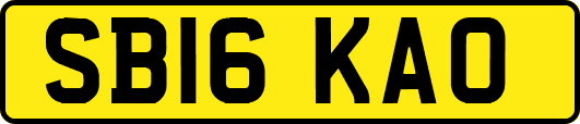 SB16KAO