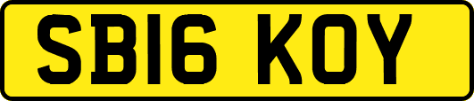 SB16KOY