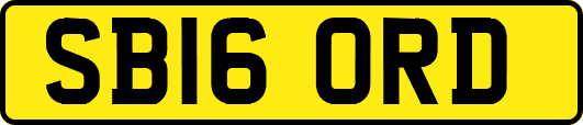 SB16ORD
