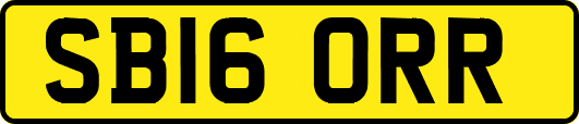 SB16ORR
