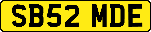 SB52MDE