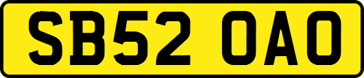 SB52OAO