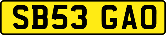 SB53GAO