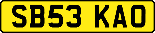 SB53KAO