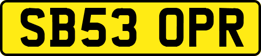 SB53OPR