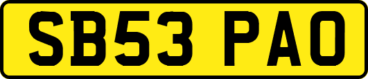 SB53PAO