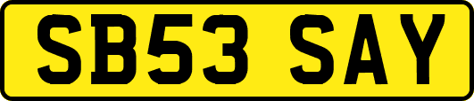 SB53SAY