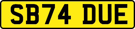 SB74DUE