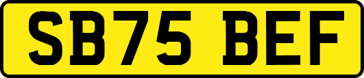 SB75BEF