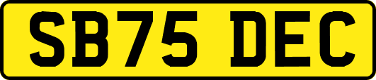 SB75DEC