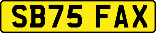 SB75FAX