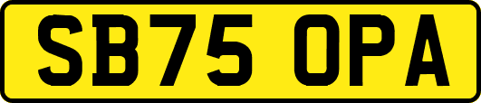 SB75OPA