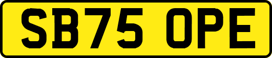 SB75OPE