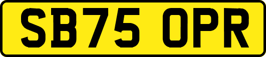 SB75OPR
