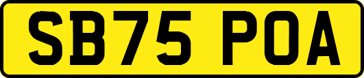 SB75POA
