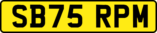 SB75RPM