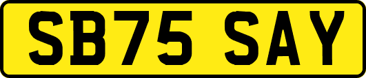 SB75SAY