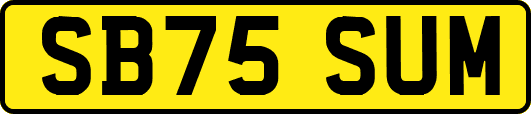 SB75SUM