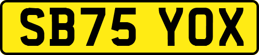 SB75YOX