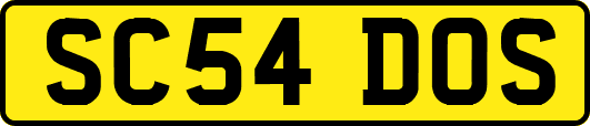 SC54DOS