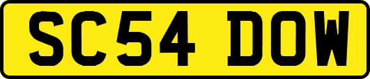 SC54DOW