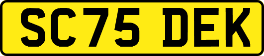 SC75DEK