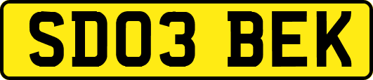 SD03BEK