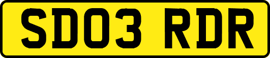 SD03RDR