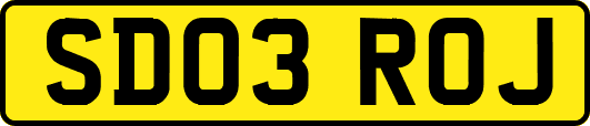 SD03ROJ