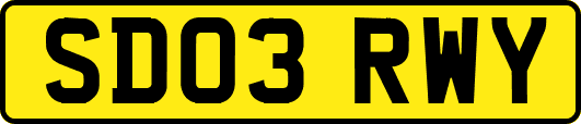 SD03RWY