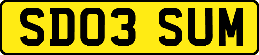 SD03SUM