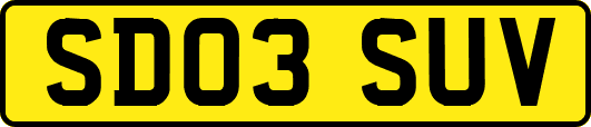 SD03SUV