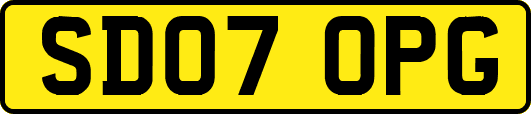 SD07OPG