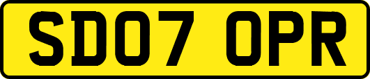 SD07OPR