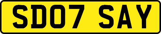 SD07SAY