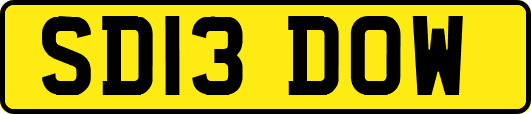 SD13DOW
