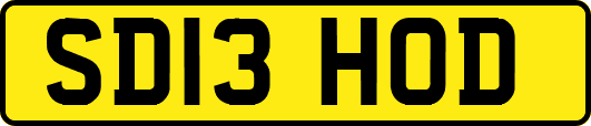 SD13HOD