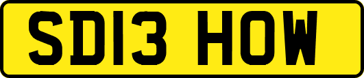 SD13HOW